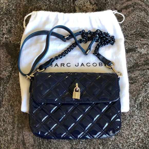 Marc Jacobs Handbags - Patent Blue Marc Jacobs handbag